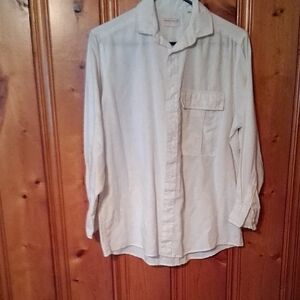 Cream Button-Up Shirt